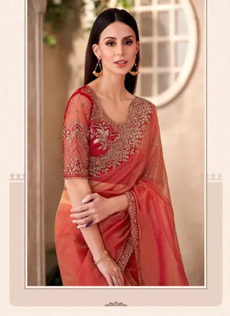 Sandalwood 15 By Tfh Fancy Sarees Wholesale In India 1514